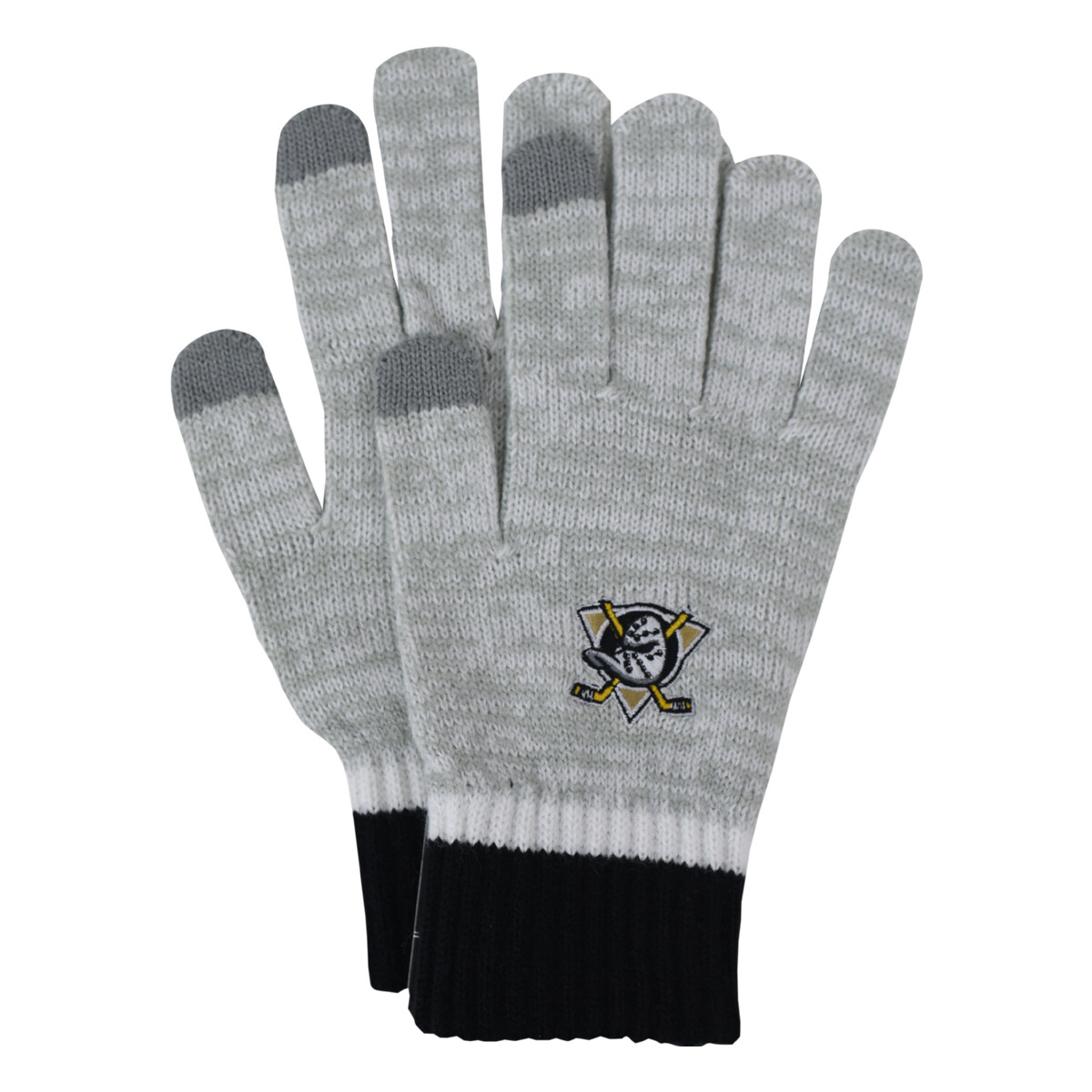 Acessórios Homem Acessórios de desporto '47 Brand NHL Anaheim Ducks Deep Zone Gloves Cinza
