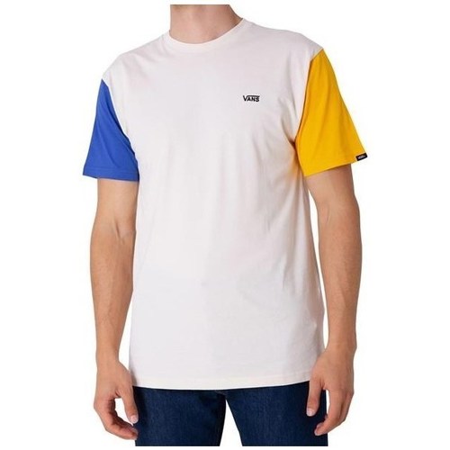 Textil Homem T-Shirt mangas curtas Vans Denim Opposite Branco