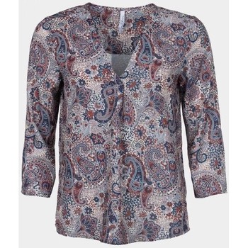 Textil Mulher camisas Tiffosi OI2110036191-2-1 AZUL