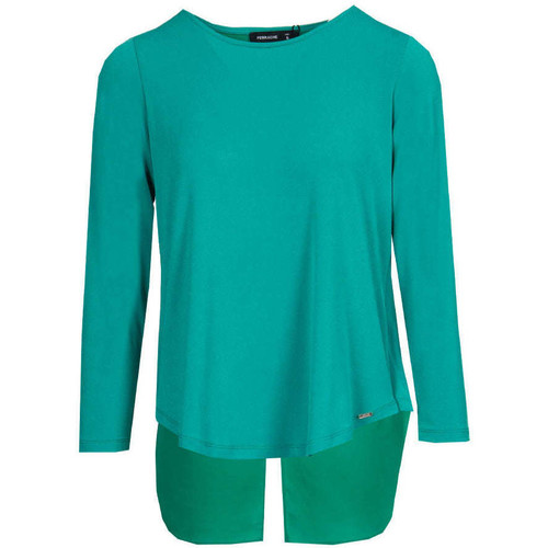 Textil Mulher Sweats Ferrache PV20SN16202-2-1 Verde