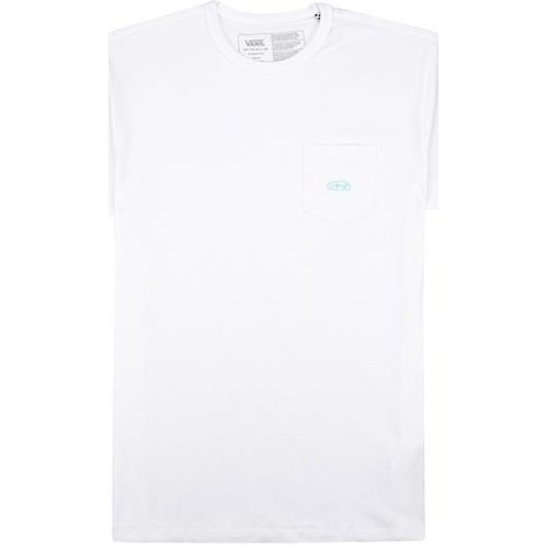 Textil Homem T-Shirt mangas curtas Vans MN Color Multiplier Branco