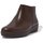 Sapatos Mulher Botins FitFlop SUMI LEATHER ANKLE BOOTS Salming CHOCOLATE BROWN Preto
