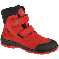 Sapatos Rapaz Sapatos de caminhada 4F Junior Trek Vermelho