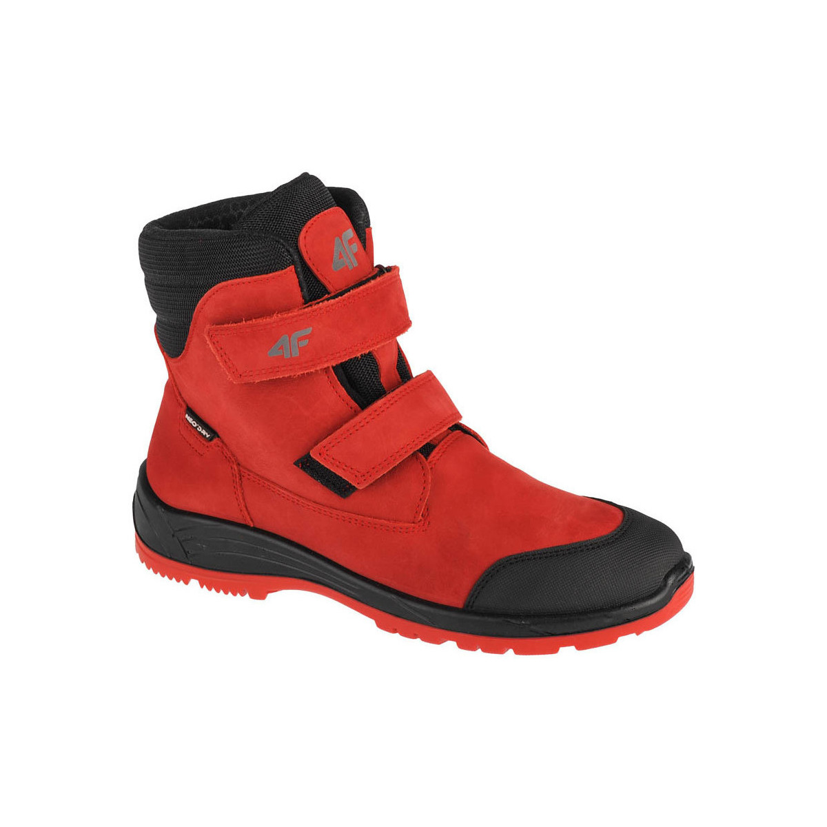 Sapatos Rapaz Sapatos de caminhada 4F Junior Trek Vermelho