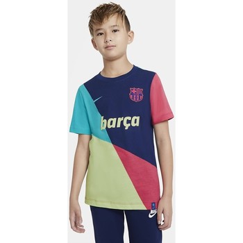 Textil Rapaz T-Shirt mangas curtas Nike CAMISETA FTBOL F.C.BARCELONA  DB7727 Multicolor