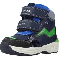 Sapatos Rapaz Sapatilhas de cano-alto Geox B NEW GULP BOY B ABX Azul