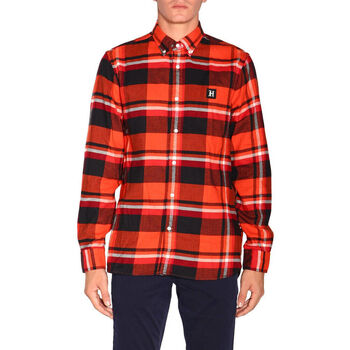 Textil Homem Camisas mangas comprida Tommy Hilfiger - mw0mw12110 Vermelho