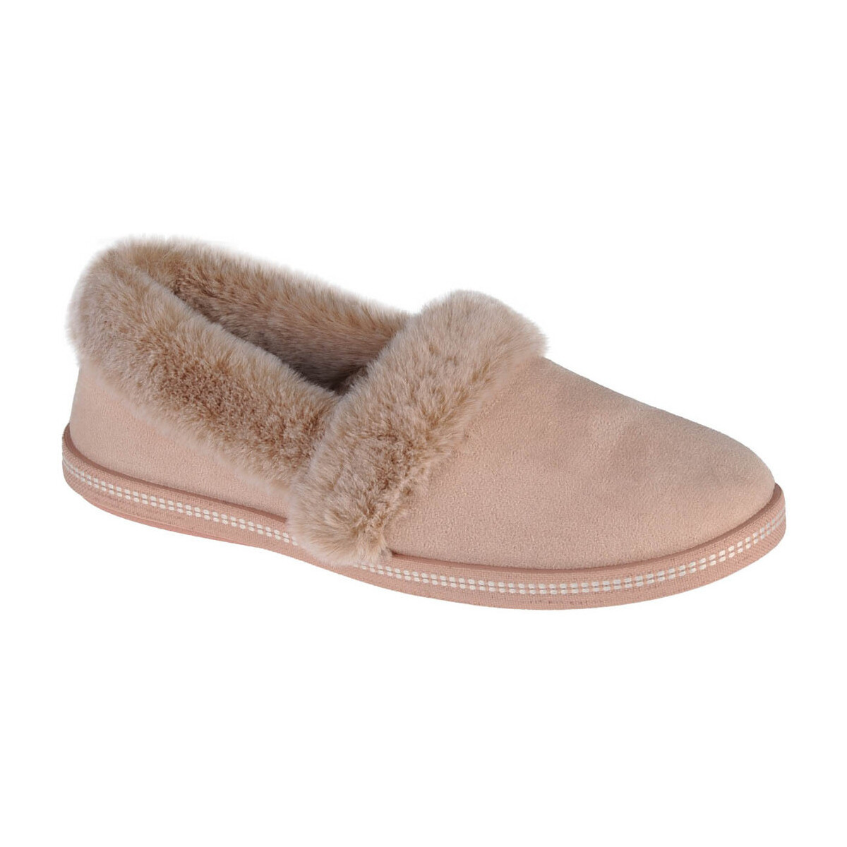 Sapatos Mulher Chinelos Skechers Cozy Campfire-Team Toasty Bege