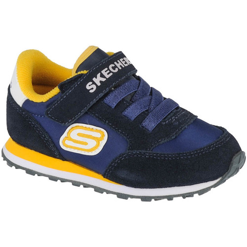 Sapatos Rapaz Sapatilhas Skechers Retro Sneaks-Gorvox Azul