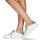 Sapatos Mulher Outros tipos de lingerie STEPH Branco / Prata