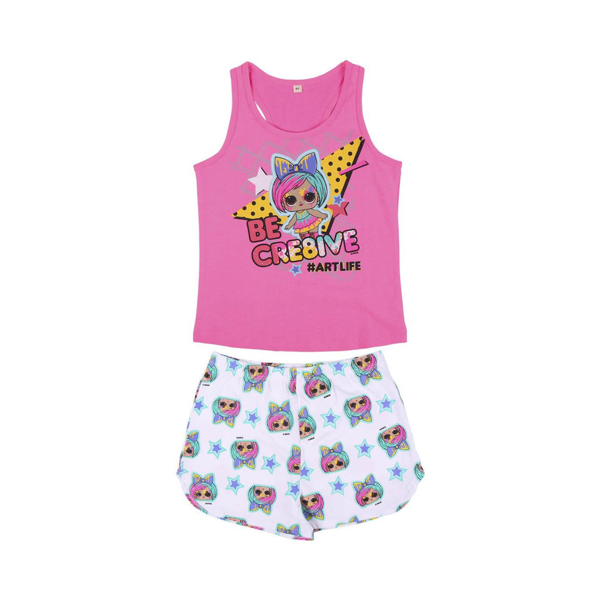 Textil Rapariga Pijamas / Camisas de dormir Lol 2200007306 Rosa