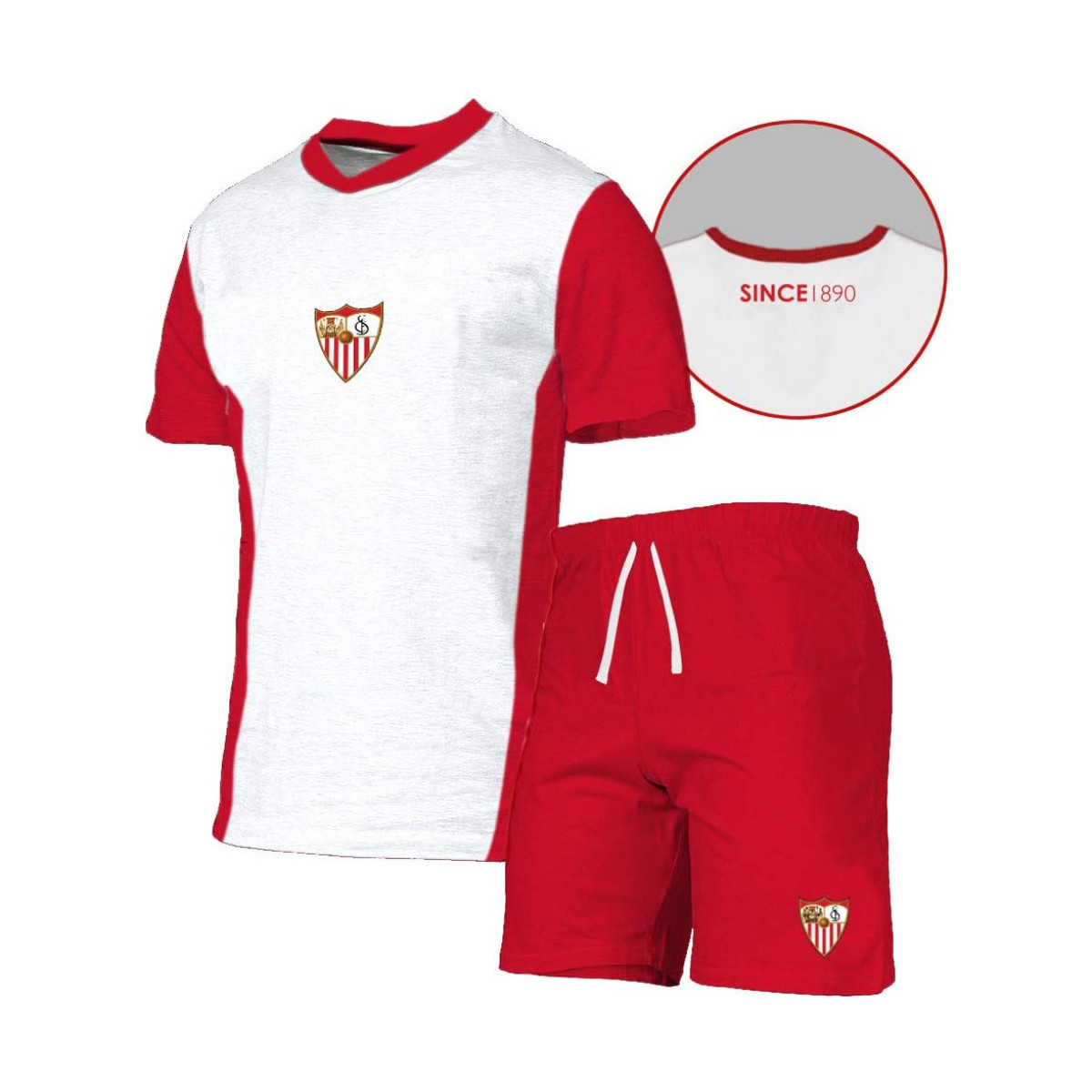 Textil Criança Pijamas / Camisas de dormir Sevilla Futbol Club 69251 Vermelho