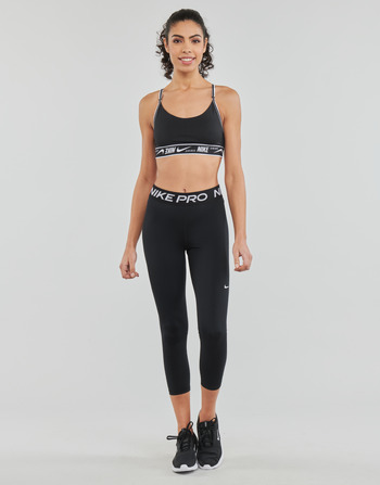 Textil Mulher Collants Nike Nike Pro 365 Crop Preto / Branco