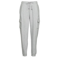 Textil Mulher Calças de treino nsw Nike Mid-Rise Cargo Pants Cinzento / Branco