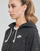 Textil Mulher Sweats Nike Full-Zip Hoodie manches Preto / Branco