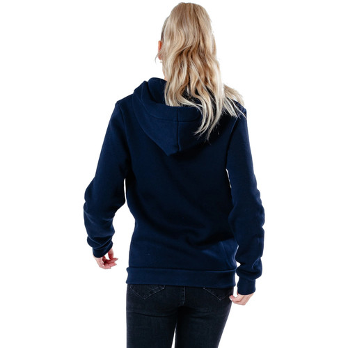 Justhype Ltd Drawstring Zip Hoodie Azul