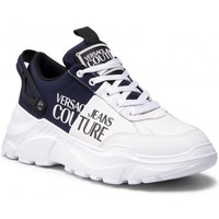 Sapatos Homem Sapatilhas Versace Jeans Couture 71YA3SC2 Branco