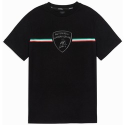 Textil Homem T-shirts e Pólos Lamborghini MAGLIETTE Preto