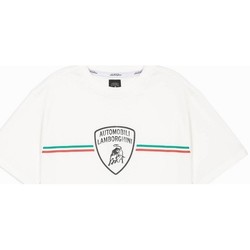 Textil Homem T-shirts e Pólos Lamborghini MAGLIETTE Branco