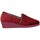 Sapatos Mulher Chinelos Doctor Cutillas 4655 Mujer Burdeos Vermelho