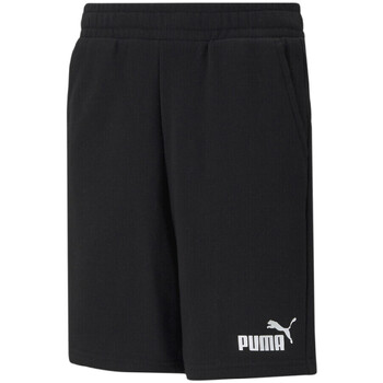 Textil Rapaz Shorts / Bermudas Puma asfalto  Preto