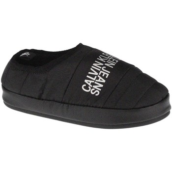 Sapatos Mulher Chinelos Calvin Klein JEANS shorts Home Shoe Slipper W Warm Lining Preto