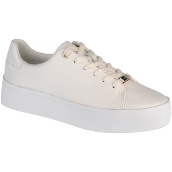 Sapatos Mulher Sapatilhas Calvin Klein Jeans shirt taille m 38 chevignon gris blanc Branco