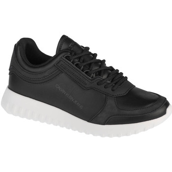 Sapatos Mulher Sapatilhas with Calvin Klein Jeans Runner Laceup Preto