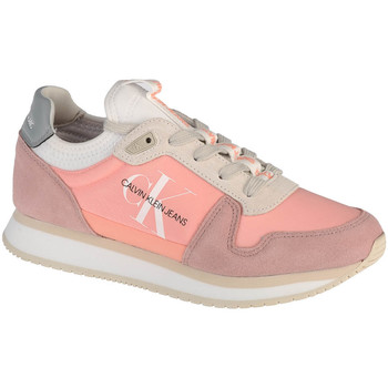 Sapatos Mulher Sapatilhas TFG Calvin KLEIN 305W39NYC s latest baby pink bag here Runner Laceup Rosa
