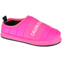 Sapatos Mulher Chinelos Calvin Klein spiral-print JEANS Home Shoe Slipper Rosa