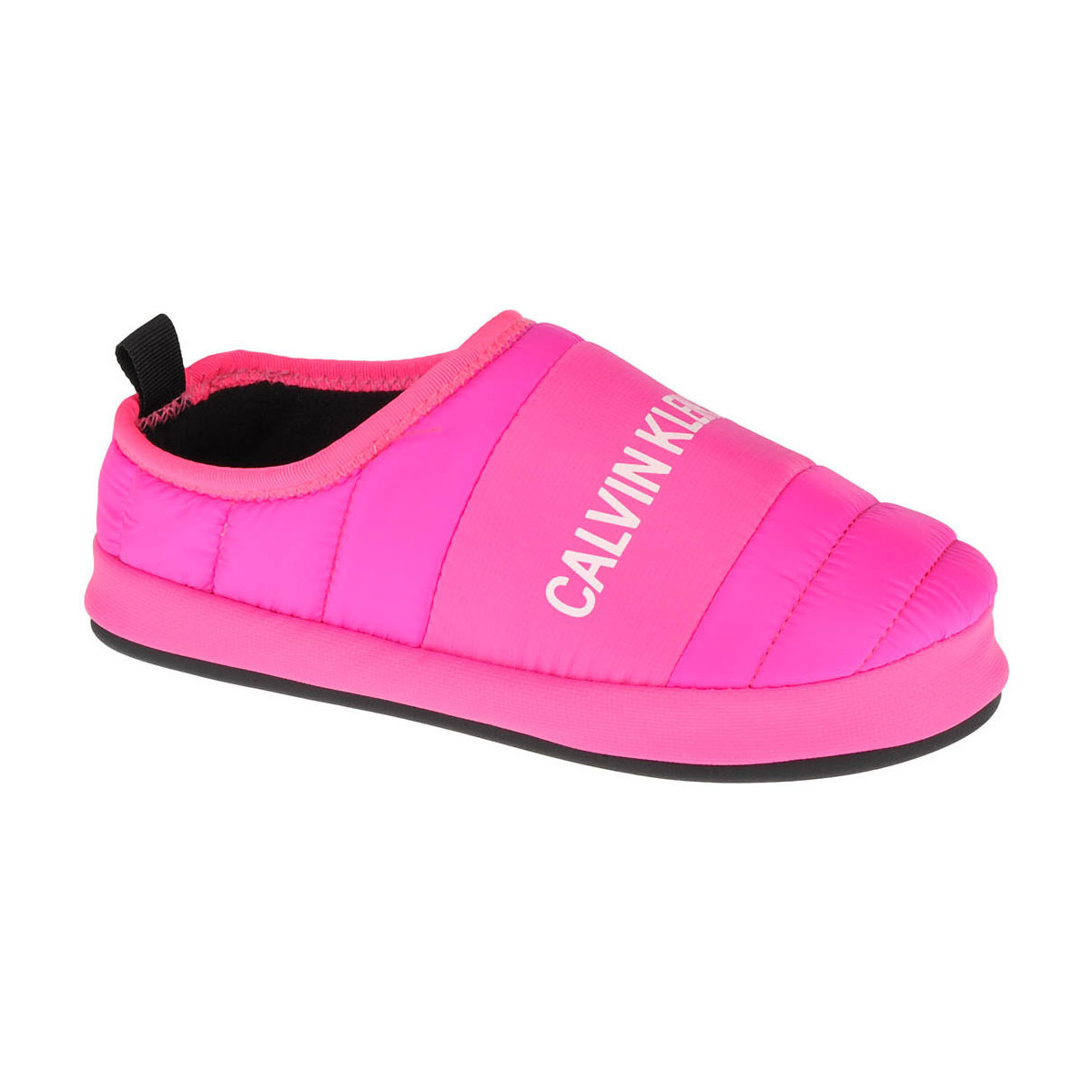 Sapatos Mulher Chinelos Calvin Klein Jeans Home Shoe Slipper Rosa