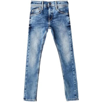 Textil Rapaz Calças de ganga Pepe jeans  Azul