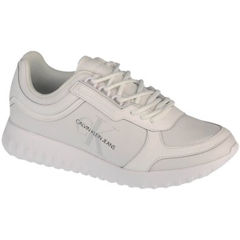 Sapatos Mulher Sapatilhas Calvin Klein Jeans Runner Laceup Branco