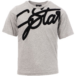 Textil Mulher T-Shirt mangas curtas G-Star Raw  Cinza