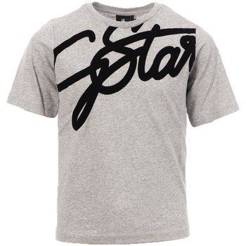 Textil Criança T-Shirt mangas curtas G-Star Raw  Cinza