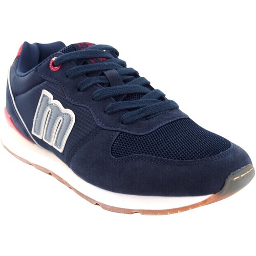 Sapatos Homem Multi-desportos MTNG Sapato masculino MUSTANG 84467 azul Vermelho