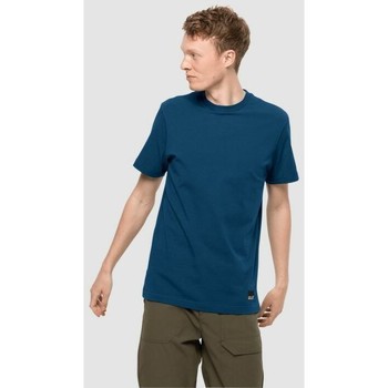 Textil Homem T-Shirt mangas curtas Jack Wolfskin T-shirt  365 bleu