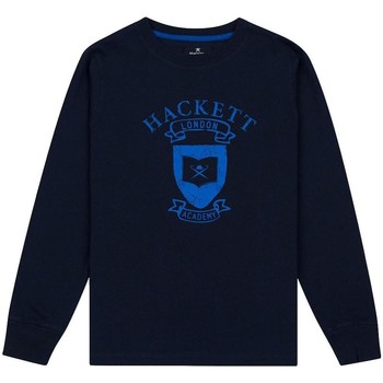 Textil Rapaz T-Shirt mangas curtas Hackett  Azul