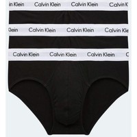 Roupa de interior Homem Boxer Calvin Klein Jeans 0000U2661G 3P HIP BRIEF Preto