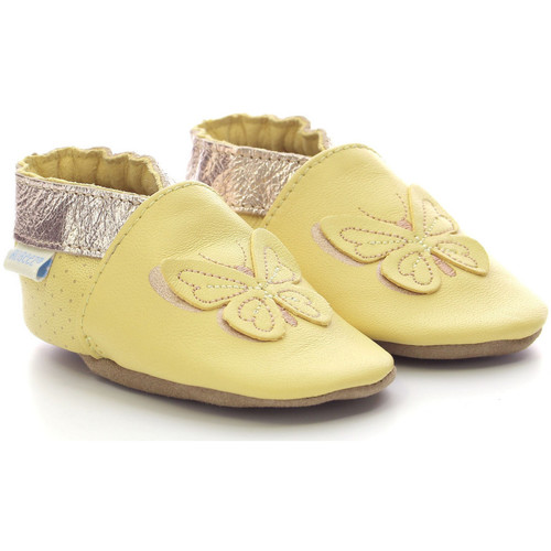 Sapatos Rapariga Pantufas bebé Robeez Roupa interior homem Amarelo