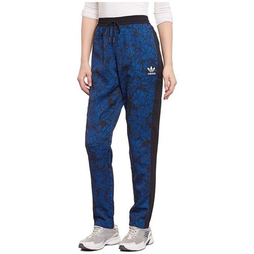 Textil Mulher Calças adidas Originals BL Flor TP Azul, Preto
