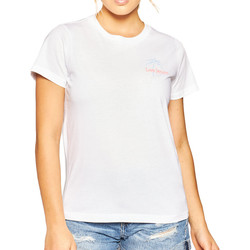 Textil Mulher T-shirts e Pólos Lee  Branco