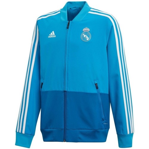 Textil Rapaz Casacos fato de treino adidas Originals Real Madrid Pre Jkt Azul
