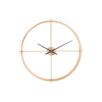 Casa Relógios J-line HORLOGE RONDE METAL OR S (80x9x80cm) Ouro