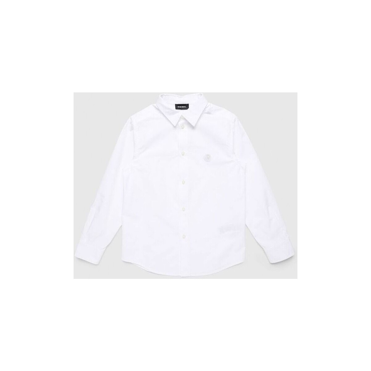 Textil Rapaz Camisas mangas comprida Diesel 00J4QM KXB25 CSBILL-K100 WHITE Branco