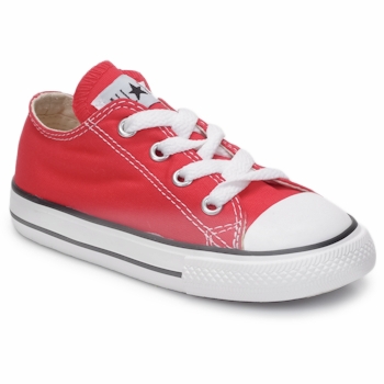 Sapatos Criança Sapatilhas Converse product ALL STAR OX Vermelho