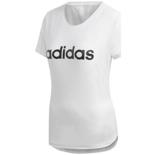 Textil Mulher T-Shirt mangas curtas adidas Originals adidas Design 2 Move Logo Tee Branco