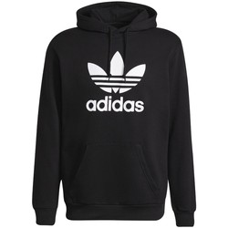 adidas trefoil logo jersey hoodie