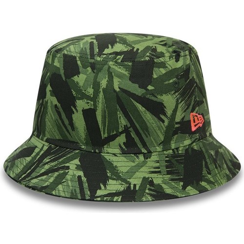 Acessórios Gorro New-Era Camo Bucket Hat Verde