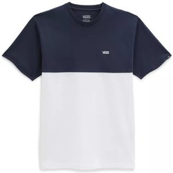 Textil Homem T-Shirt mangas curtas Grey Vans Colorblock Branco, Azul marinho